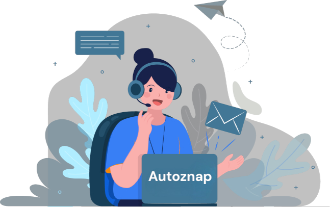 Showroom-style car advertisement made using Autoznap background tool